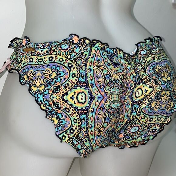 🔥🏖VICTORIA SECRET  swimsuit top 36C//push-up/bottom Small  New#7 - Picture 6 of 8